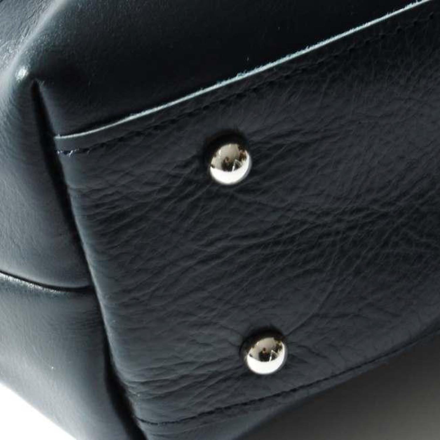 Snoopy Leather Collection/スヌーピー/レザー×キャンバストート M