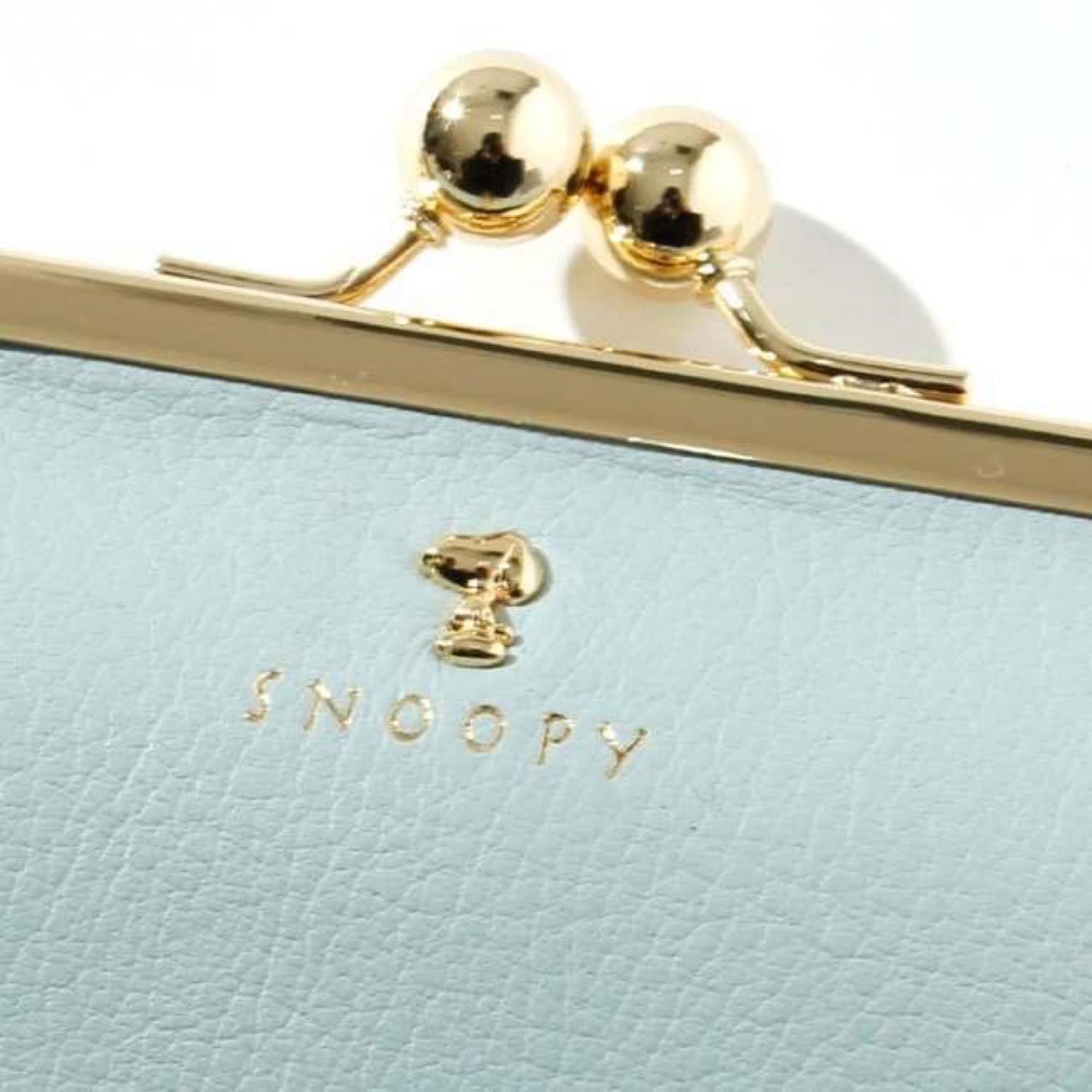 SNOOPY/スヌーピー/PEANUTS/ピーナッツ/スモーキーパステル/ がま口財布/本革