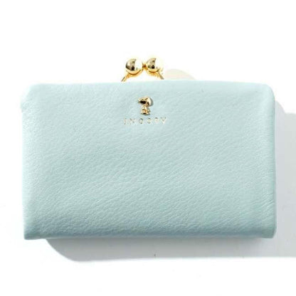 SNOOPY/スヌーピー/PEANUTS/ピーナッツ/スモーキーパステル/ がま口二つ折れ/本革