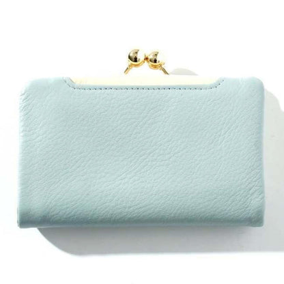 SNOOPY/スヌーピー/PEANUTS/ピーナッツ/スモーキーパステル/ がま口二つ折れ/本革