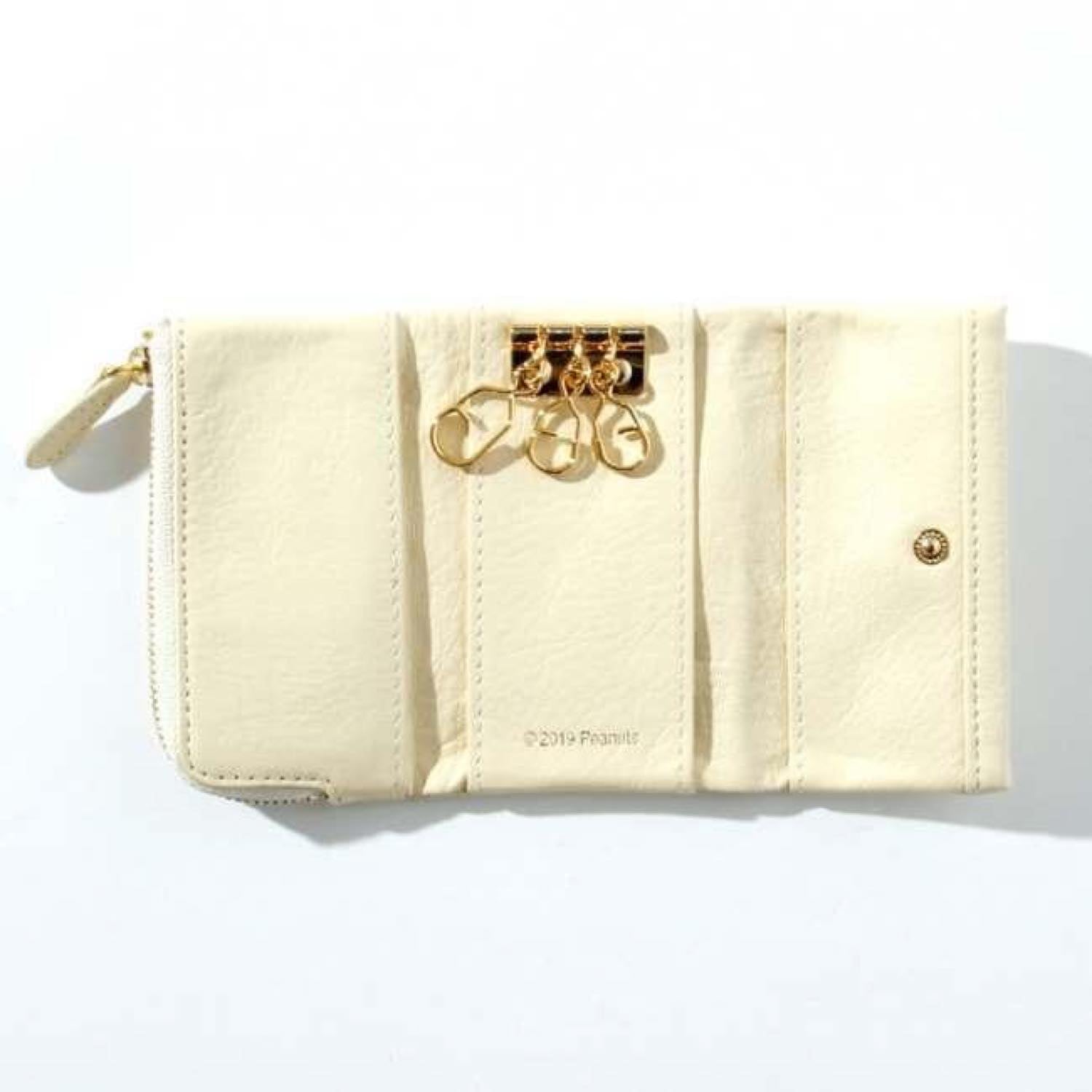 SNOOPY/スヌーピー/PEANUTS/ピーナッツ/スモーキーパステル/ キーケース/本革