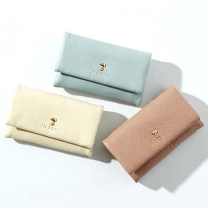 SNOOPY/スヌーピー/PEANUTS/ピーナッツ/スモーキーパステル/ キーケース/本革