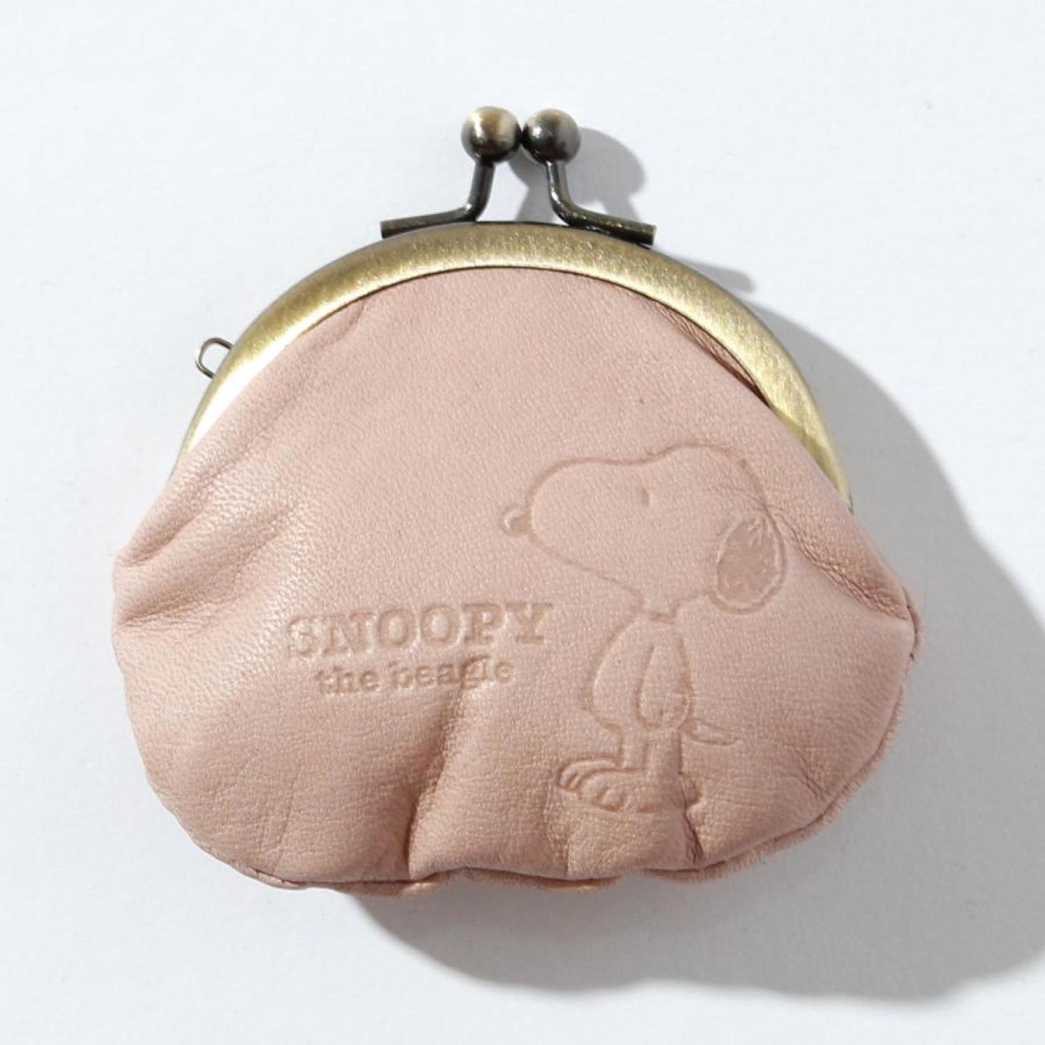 Snoopy Leather Collection/スヌーピー/PEANUTS/ピーナッツ/がま口S