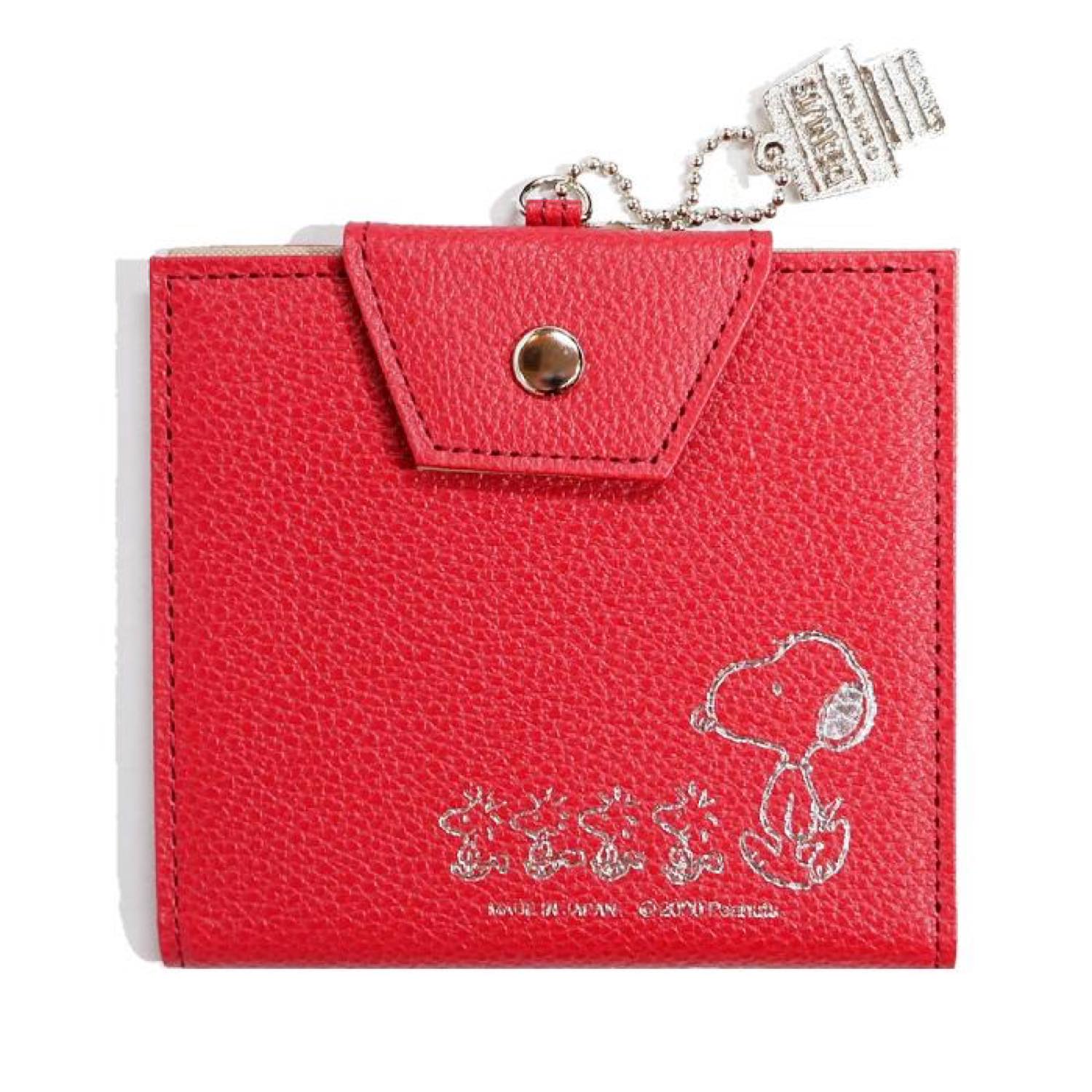 Snoopy Leather Collection/スヌーピー/マスクホルダー付IDケース