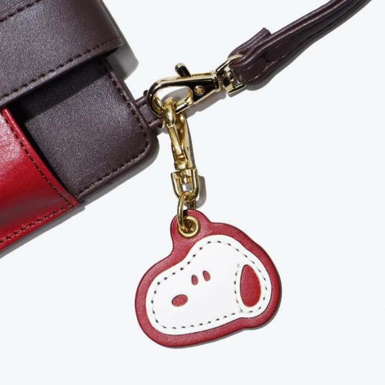 SNOOPY/スヌーピー/PEANUTS/ピーナッツ/小さな革工房 栃木レザーチャーム/キーホルダー