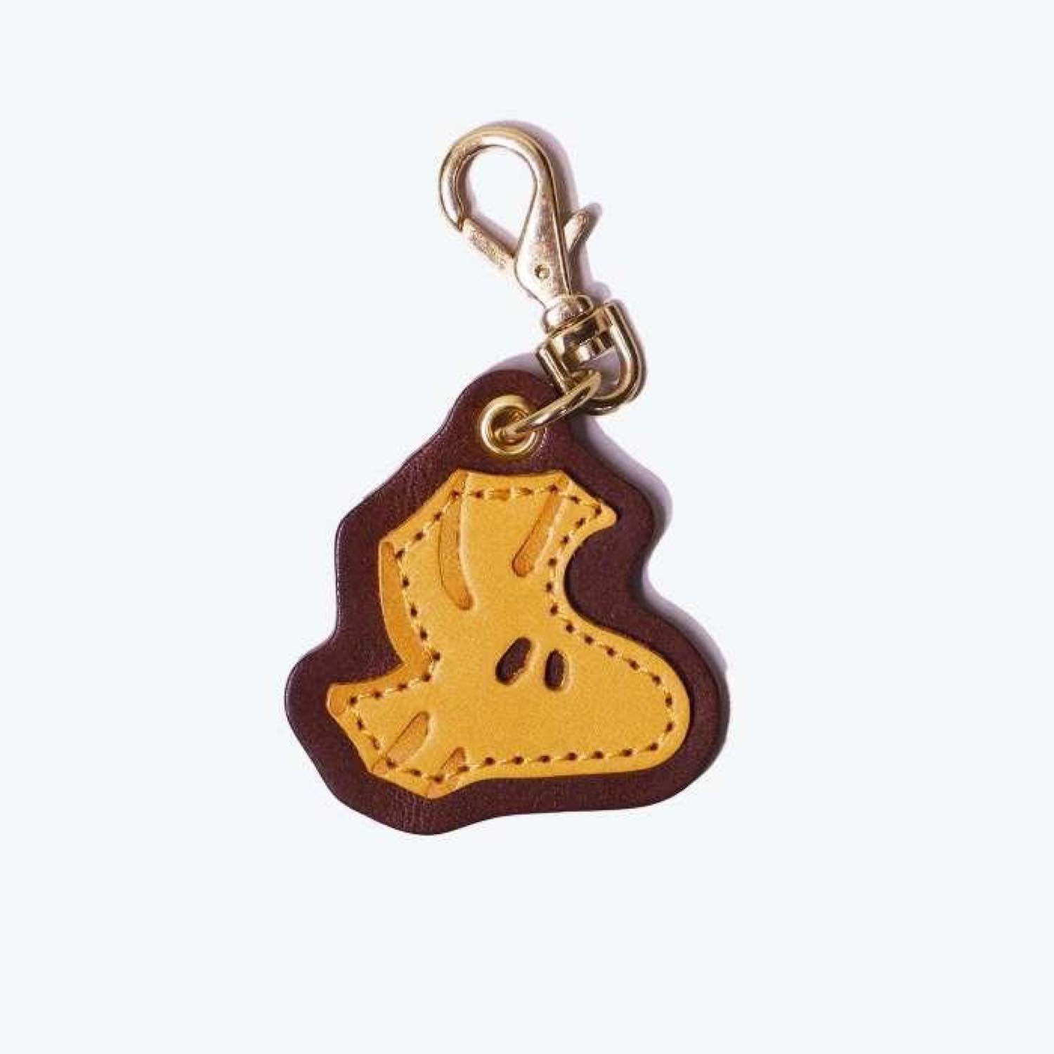Snoopy Leather Collection/小さな革工房/栃木レザーチャーム WOOD STOCK